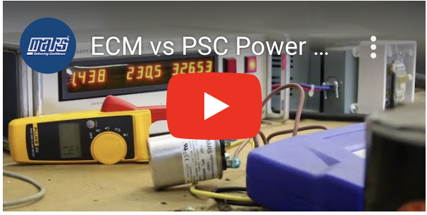 ECM vs PSC Power Consumption