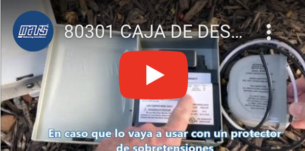 MARS 80301 Perfil Bajo 60A Desconexión NF