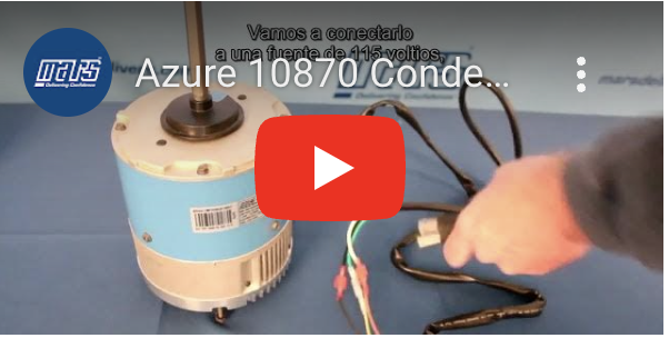 Motor de Ventilador de Condensador Azure® 10870